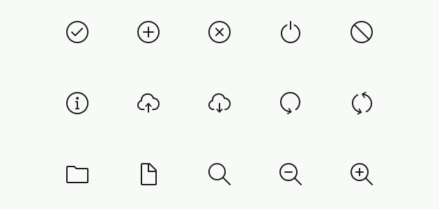 Simple Line Icons Set Vol.1