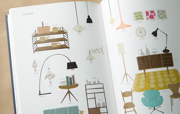 本のレビュー かわいい北欧のデザイン素材集スカンジナビアデザインブック Design Edge